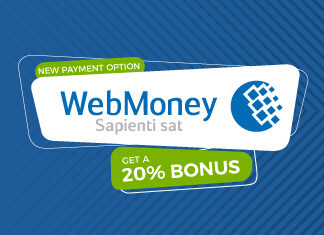 Deposit with WebMoney, Get a 20% Bonus