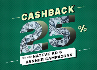 25% Cashback in July