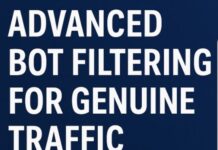 Popunders With Real Traffic Text that says Advanced Bot Filtering For Geniune Traffic