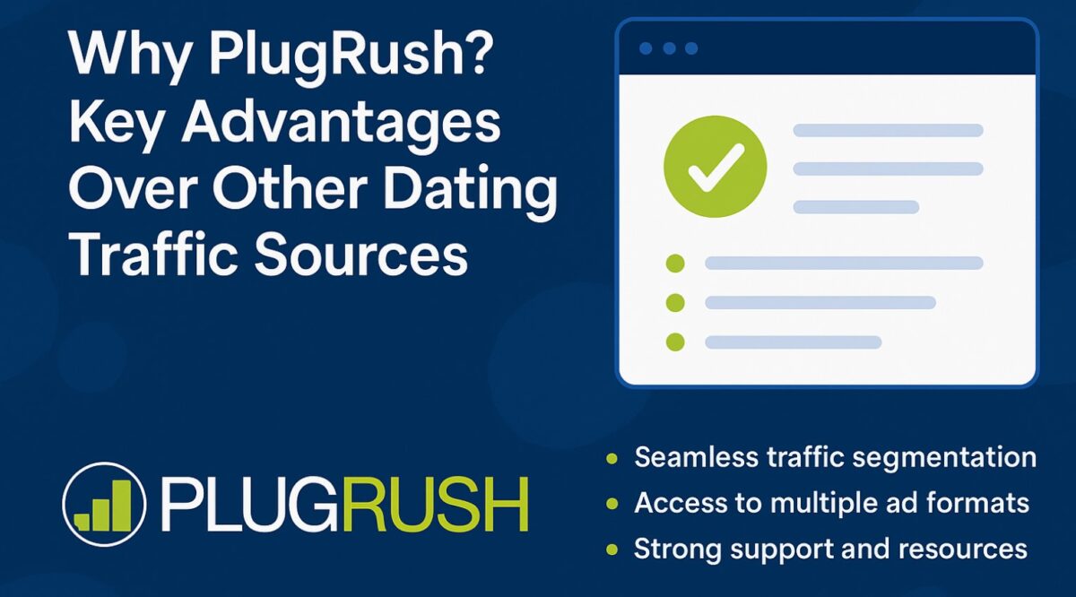Why PlugRush is better for dating traffic