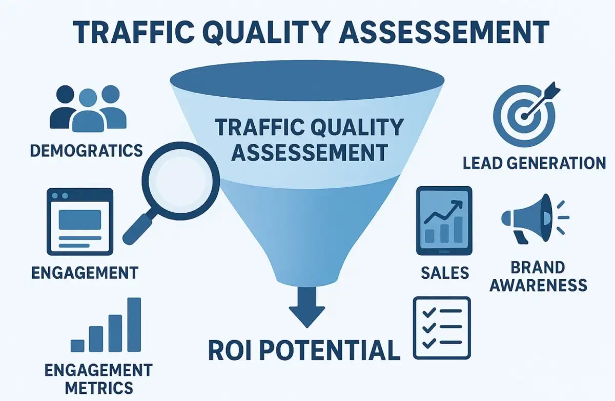 A traffic quality assesement chart.