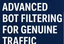 Popunders With Real Traffic Text that says Advanced Bot Filtering For Geniune Traffic