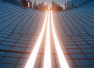 Why Popunder Ads Are a Smart Choice for Revenue in 2025 Glowing pathways representing advertising traffic.