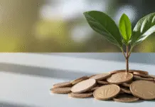 Getting More from Your Ad Spend in 2026 Plant growing from a pile of coins.