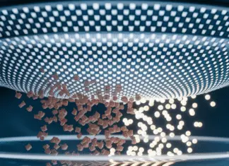 Your Guide to Spotting and Stopping Bad Ad Traffic Sieve filtering light particles representing ad traffic.